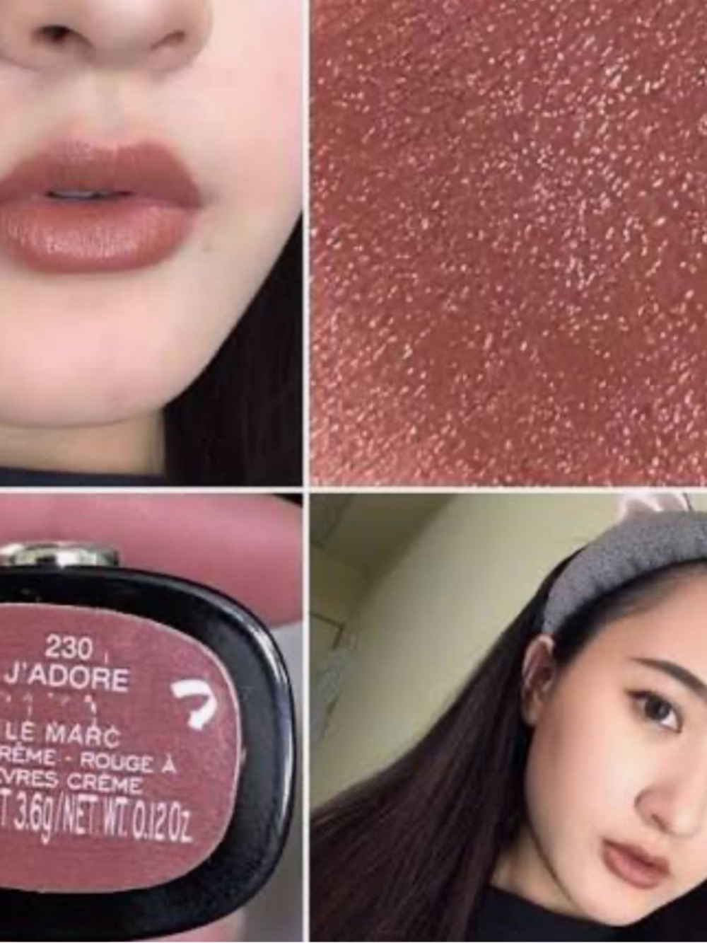 💕⚡️Marc Jacobs Le Marc Lip Crème J'Adore Mini